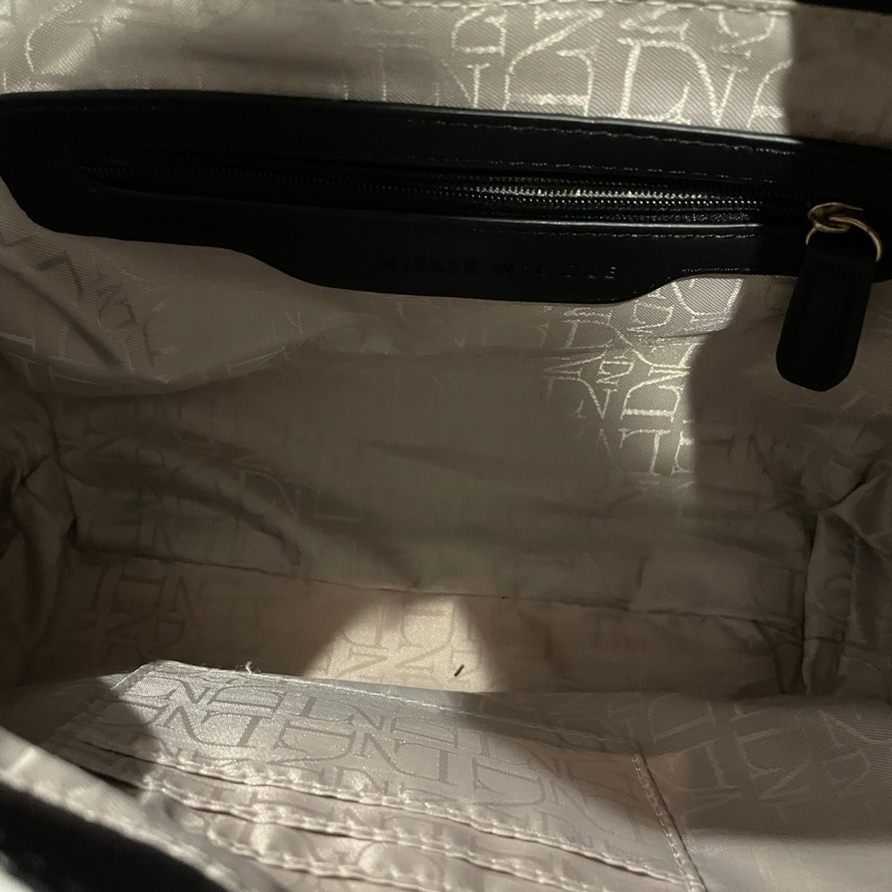 Danielle Nicole Black/White Crossbody - image 2